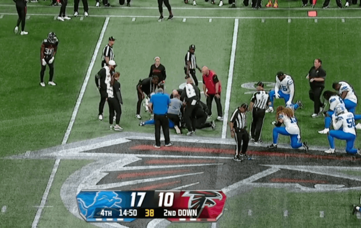 NFL Preseason Game Called Off After Lions Player Leaves In Ambulance