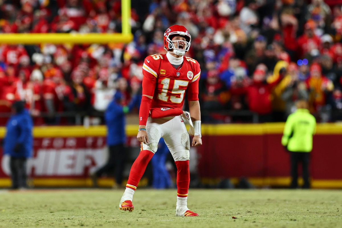 Patrick Mahomes Is A Very Happy Man On Tuesday