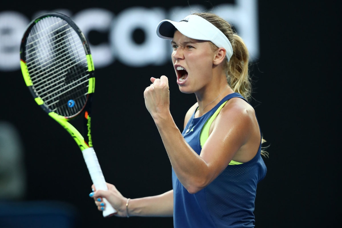 Caroline Wozniacki Wore Nothing But 'Body Paint' In Swimsuit Photo