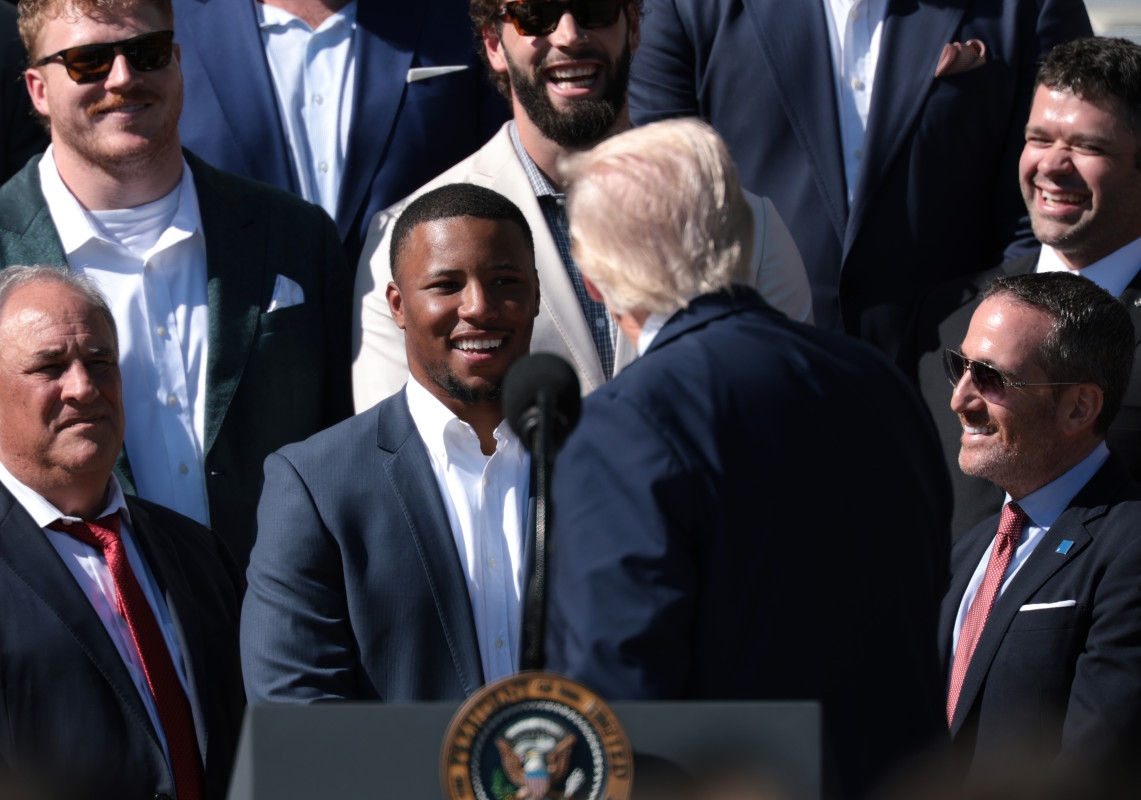 Saquon Barkley Turns Down Invitation From Trump Administration
