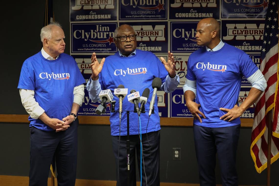 Should SC lead off or bat clean-up in the Dem primary order. What Clyburn thinks