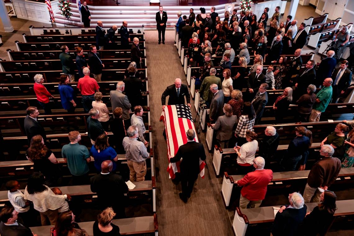 World War II soldier missing for decades laid to rest in emotional South Carolina ceremony