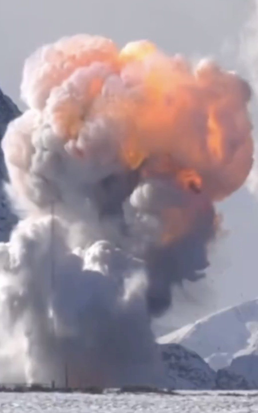 Germany's largest rocket since V-2 crashes and explodes seconds after launch