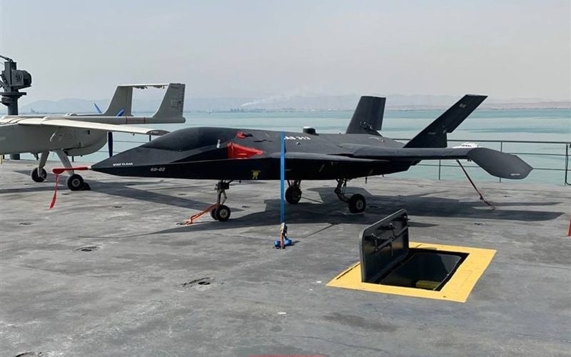 Iran unveils new stealth fighter drone for bombing and reconnaissance