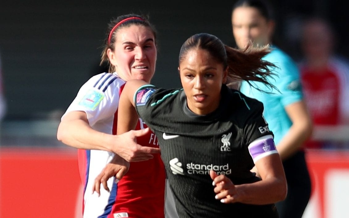 Liverpool's Taylor Hinds sexually harassed by fan during Arsenal match