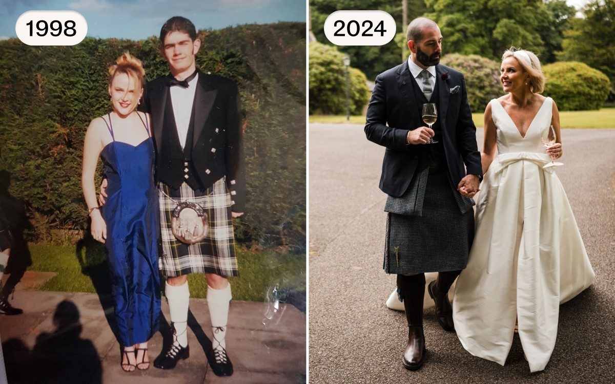 At 43, I finally married my high school crush