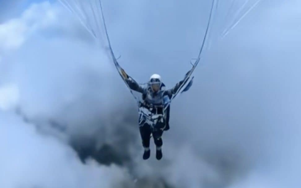 Watch: Paraglider nearly freezes after vortex pulled him up to 28,000ft