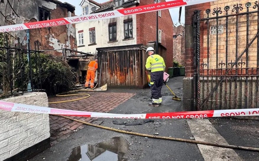 Fire destroys Exeter substation leaving hundreds of homes without power