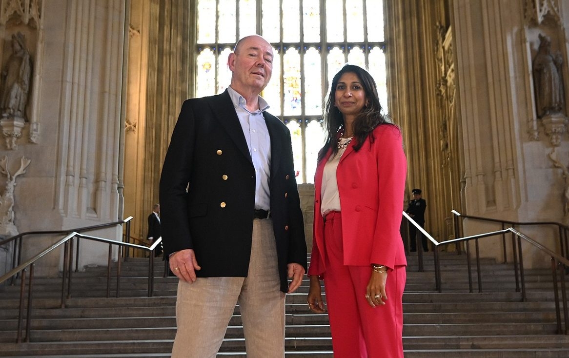 Suella Braverman: Arrest of ex-special constable over tweet is national embarrassment