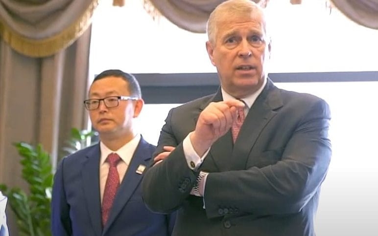 King dragged into Prince Andrew Chinese spy scandal