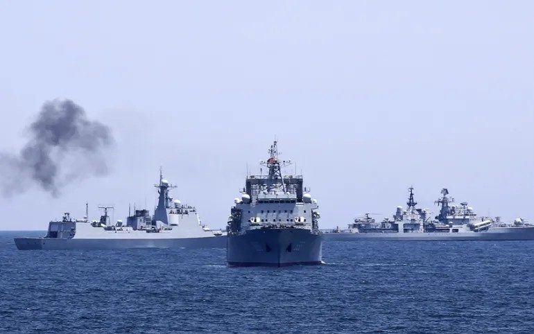 Russia and China begin war games in Sea of Japan after Trump nuclear threat