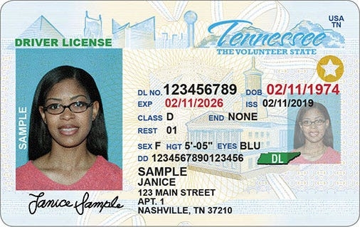 Real ID two-month warning: What are the requirements and how to get one in Tennessee as deadline looms