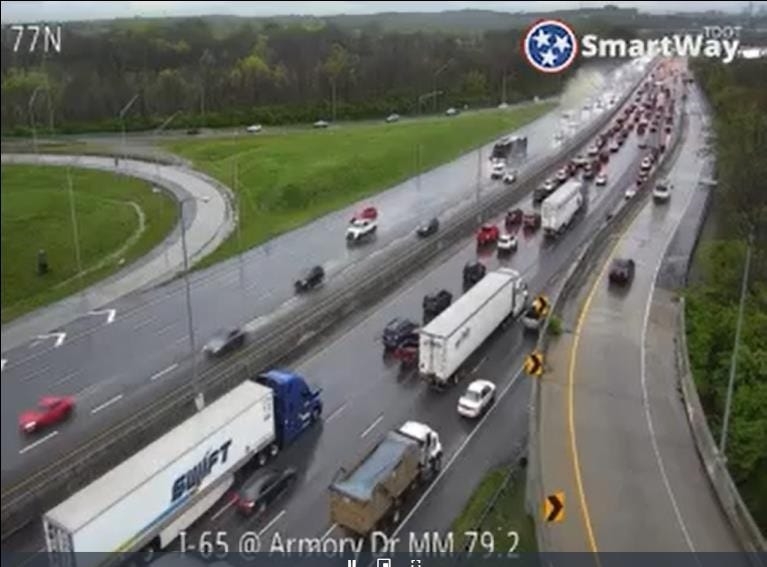 Nashville, Middle Tennessee road conditions: Flash flooding major concern as rain continues
