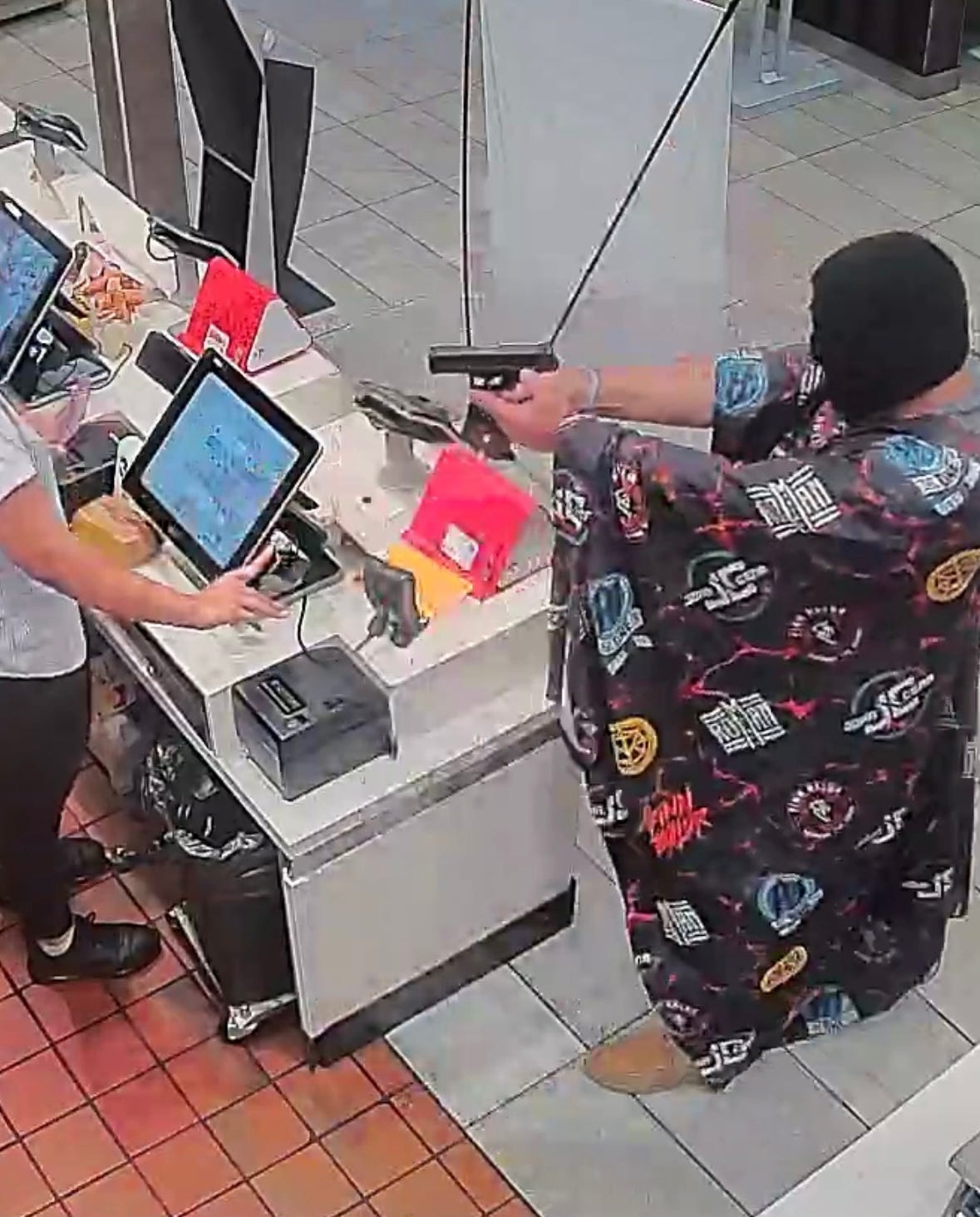 Police: Suspect robs Middle Tennessee McDonald's wrapped in 'WWE wrestler logo' blanket