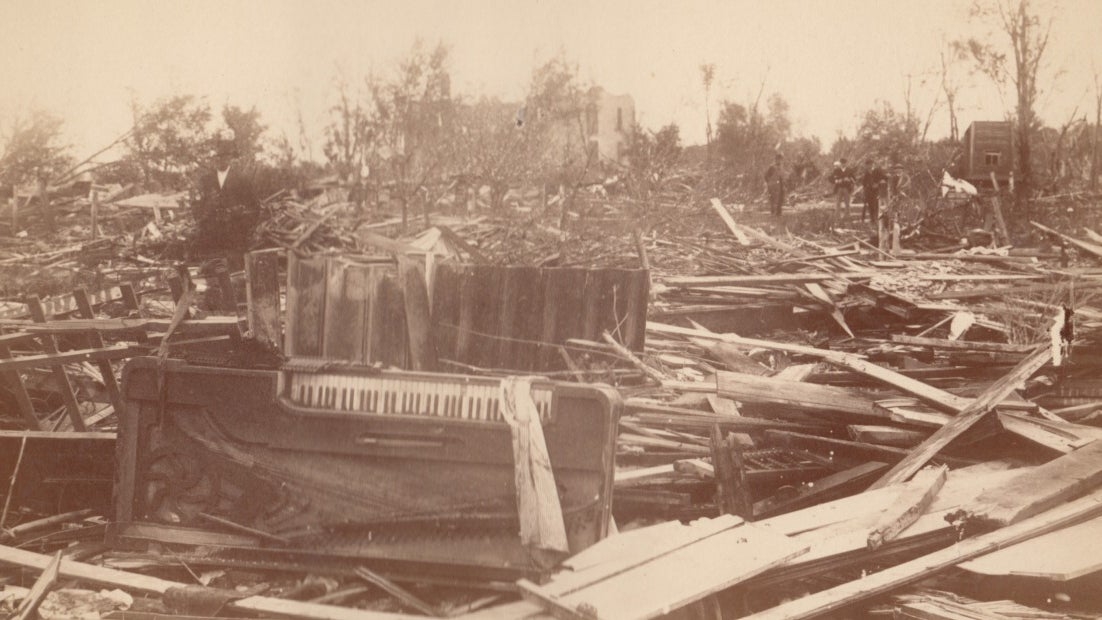 On This Date: An F5 Tornado Roared Through An Iowa College