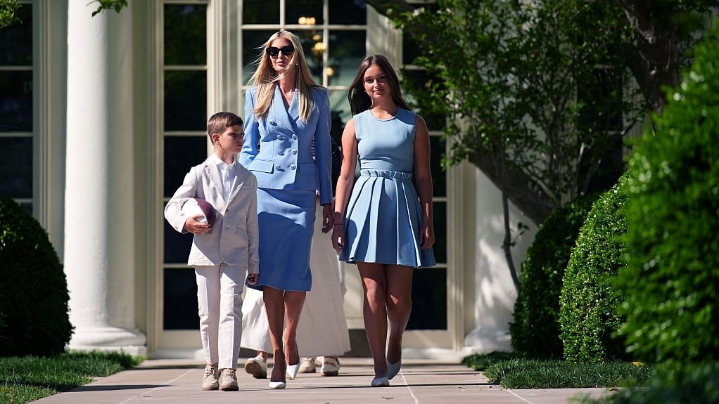 Ivanka Spotted at White House for First Time Since Trump's Inauguration