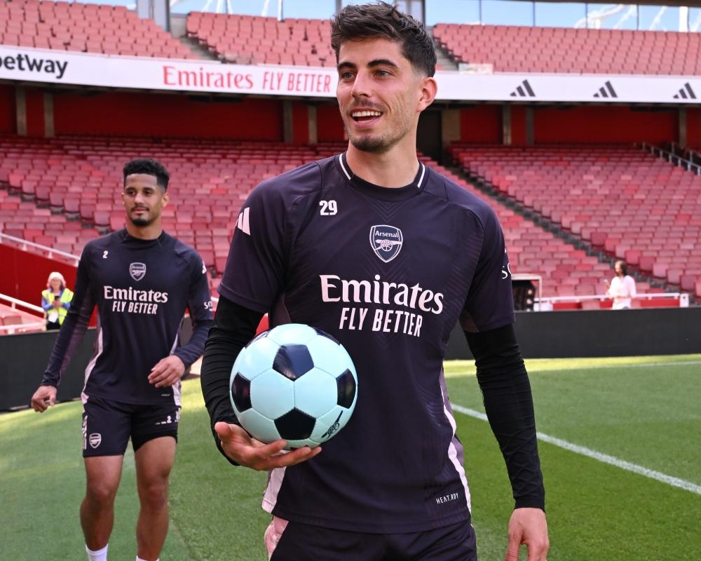 Kai Havertz ‘destroying metrics' as he nears return from hamstring injury