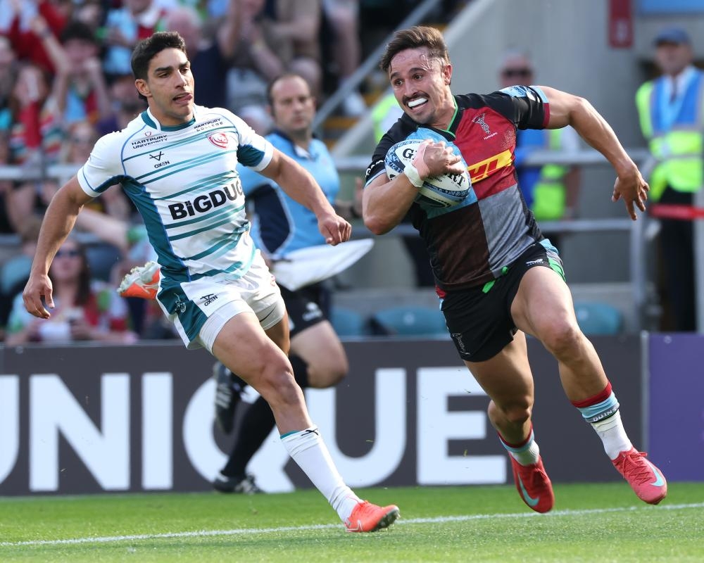 Cadan Murley hat-trick lifts Harlequins and shatters Gloucester's playoff dream