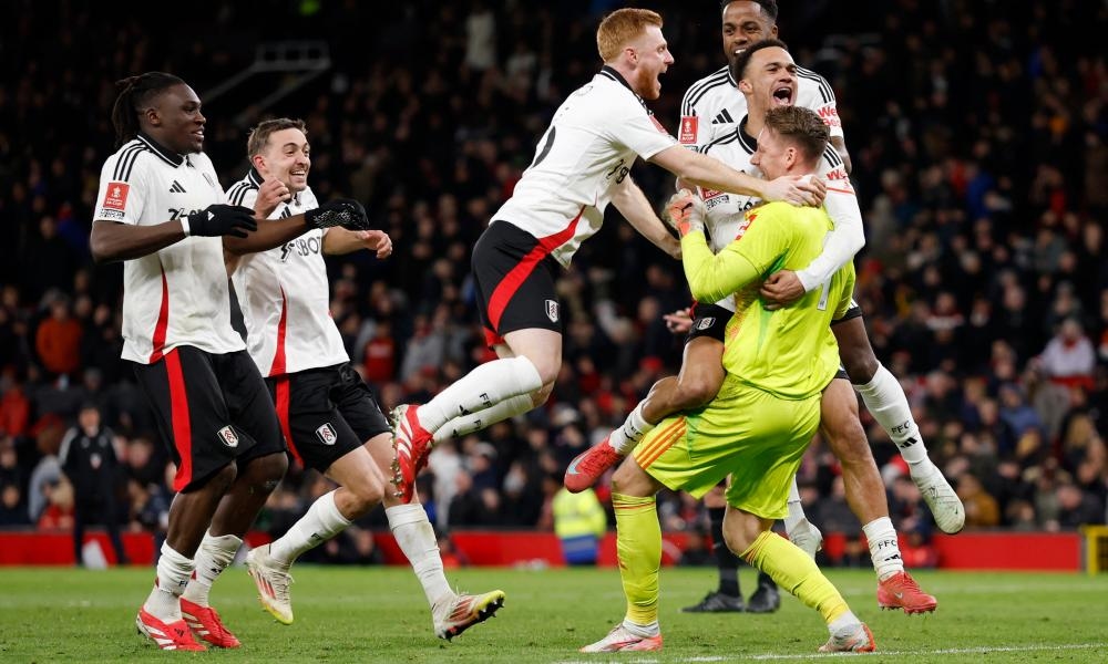 Bernd Leno is Fulham's shootout hero as Manchester United exit FA Cup