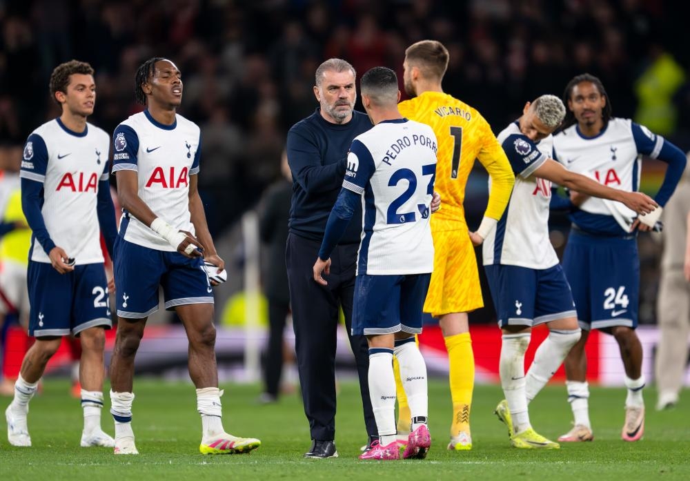 Postecoglou rails against narrative of Tottenham always being ‘set up for a fall'