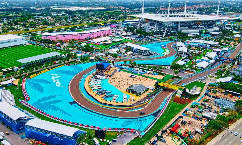 Welcome to Miami, where F1's sunshine party draws a crowd every sport craves