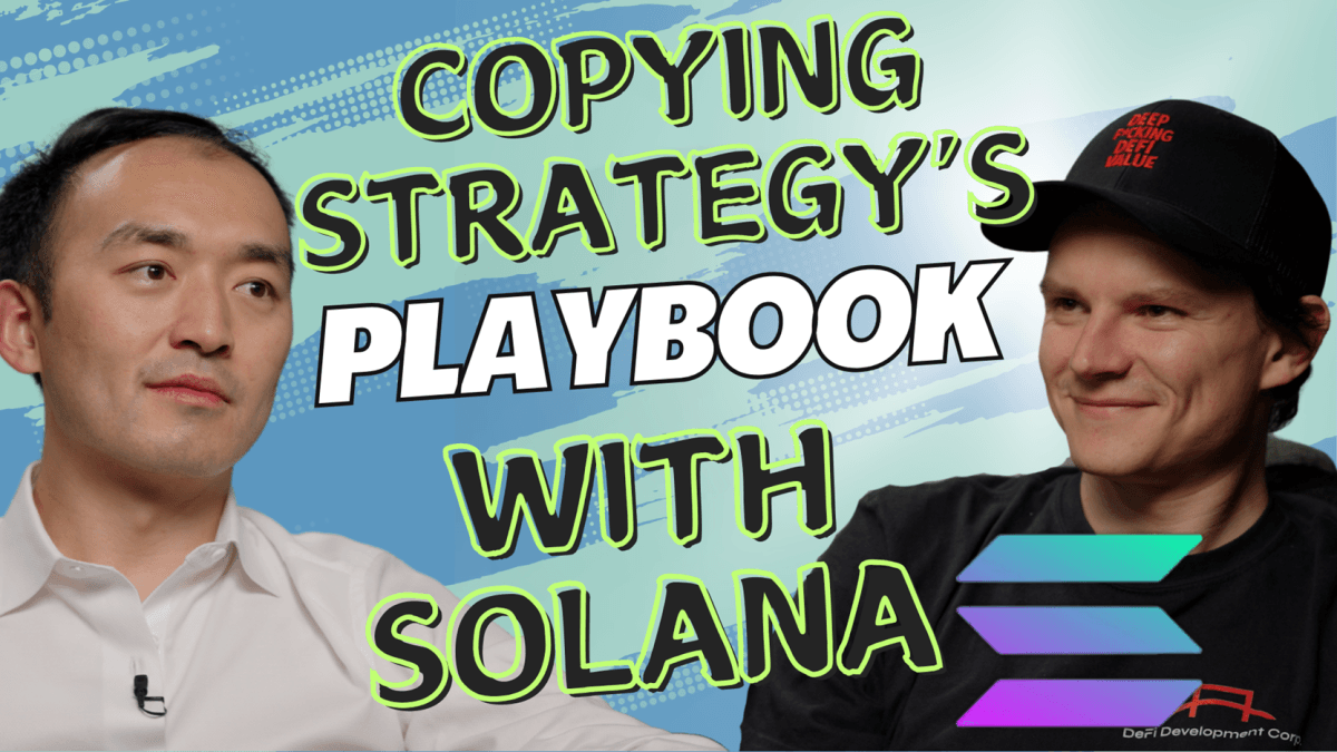 Inside the company copying strategy's Bitcoin playbook — with Solana