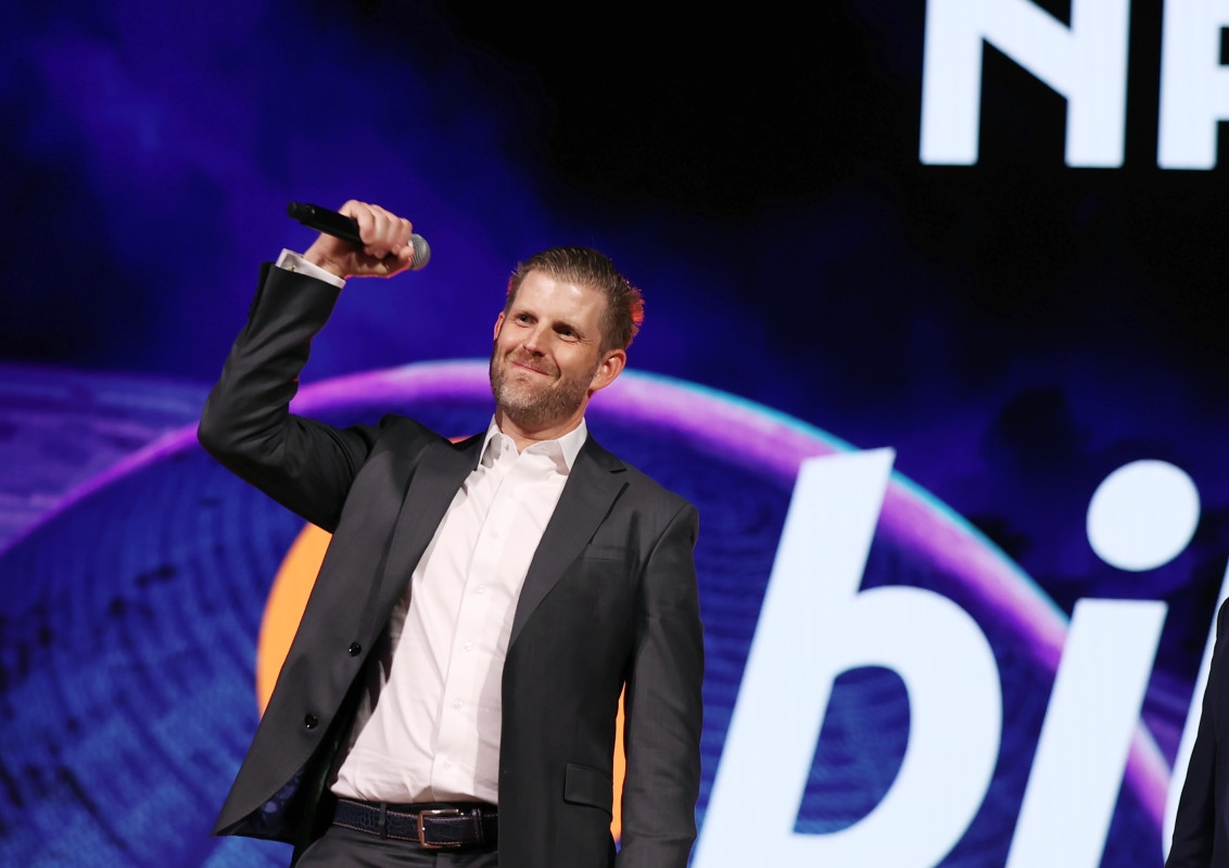 Eric Trump has a strong message for 'earliest believers'