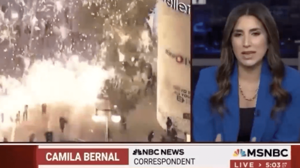 MSNBC Reports LA Is ‘Very Calm' Despite ‘A Lot of Looting'