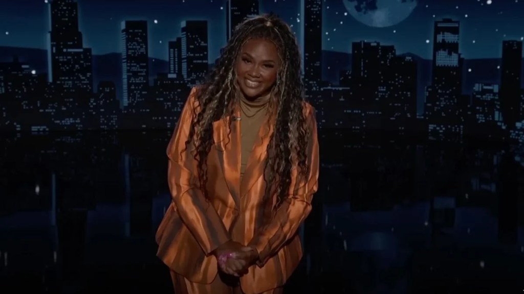 Taylor Swift's New Album Is So Major That Fox News Paused Bashing Jimmy Kimmel to Cover It, Nicole Byer Says