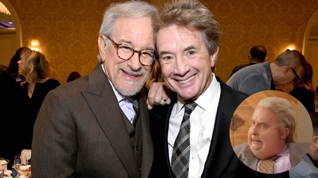 Martin Short Says Jiminy Glick Has Always Been 100% Improvised — Except for When He Interviewed Steven Spielberg
