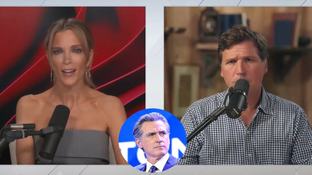 Tucker Carlson and Megyn Kelly Agree: It's a Mistake for Republicans to Go on Gavin Newsom's Podcast