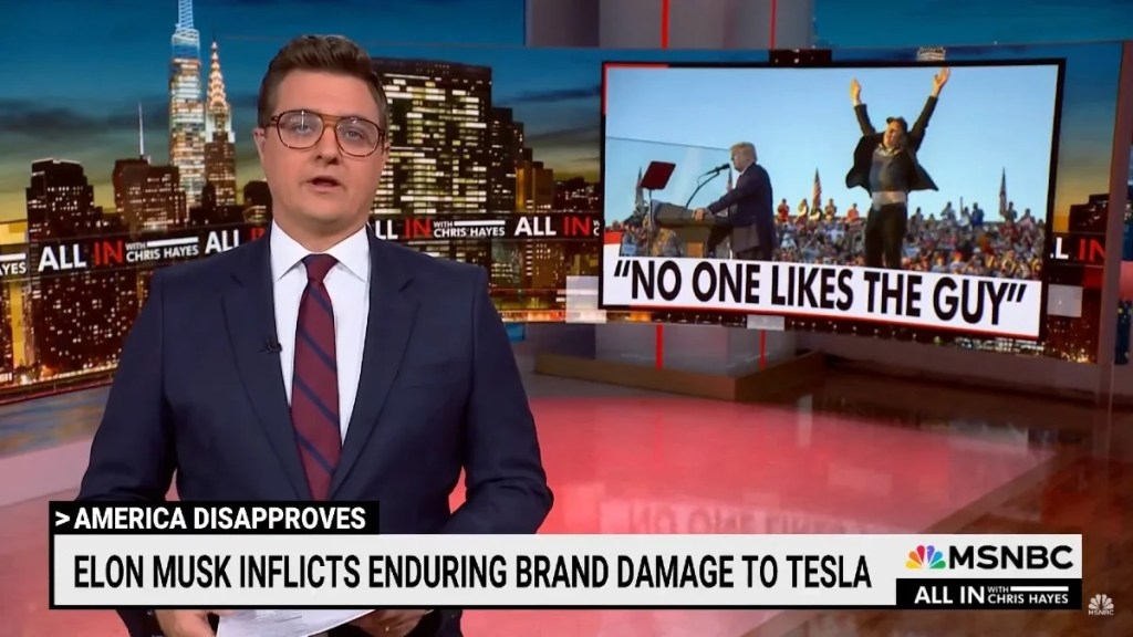 Chris Hayes Runs Down Why Elon Musk's Trump Tenure Was an ‘Abject Failure': ‘No One Likes the Guy'