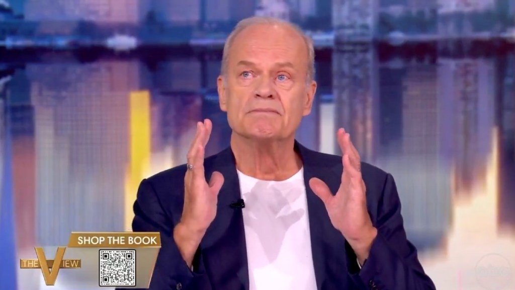 ‘The View': Kelsey Grammer Fights Tears Recalling the Night He Had to Identify His Sister's Body