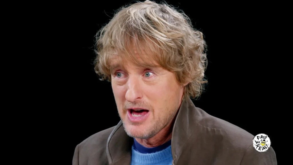 Owen Wilson Frantically Forgets All His Biggest Movie Taglines on ‘Hot Ones': ‘Ever Had Someone Get Zero?'