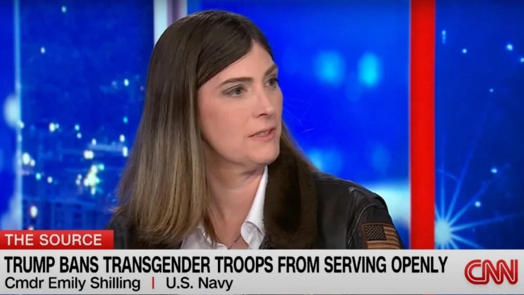 Trans Navy Commander Says Trump's Ban Would Leave ‘Critical Holes' in America's Military