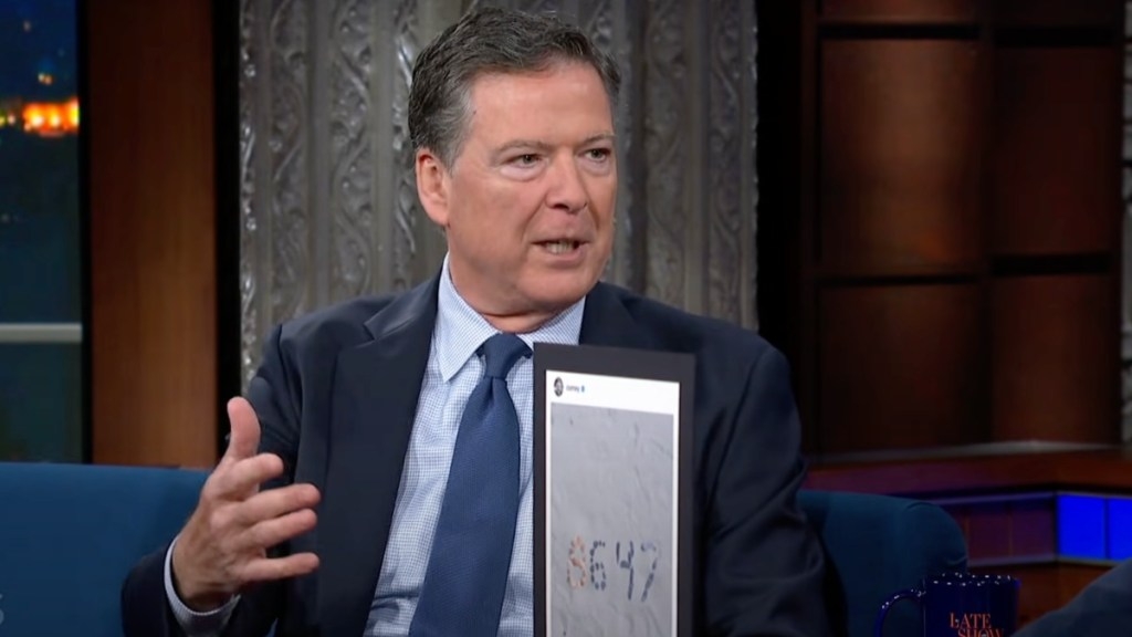 James Comey Got a Call From Trump's Secret Service After His Viral '86 47′ Post