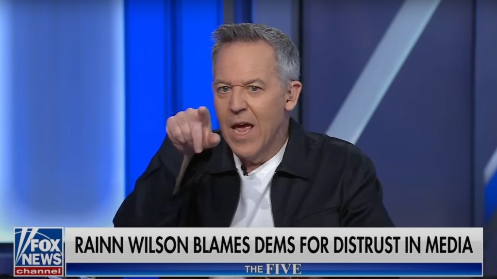 Greg Gutfeld Applauds ‘The Office' Star Rainn Wilson for Calling Out MSNBC's Biden Double-Standard: ‘Most Actors Wouldn't Do That'