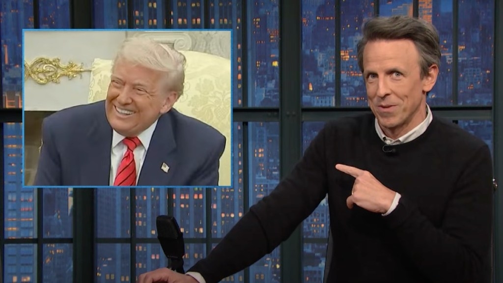 Seth Meyers Deciphers Why Trump Looked So Happy While Being Publicly Rebuked by Canadian Prime Minister