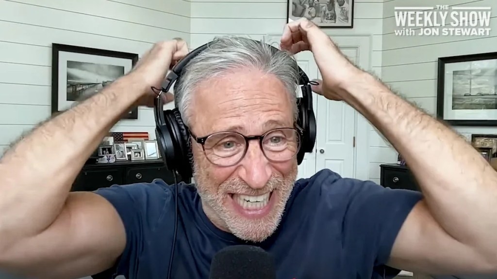 Jon Stewart Flips on Historian Who Confirms US Might Be on the Brink of Revolution: ‘I Was Trying to Be Delicate!'