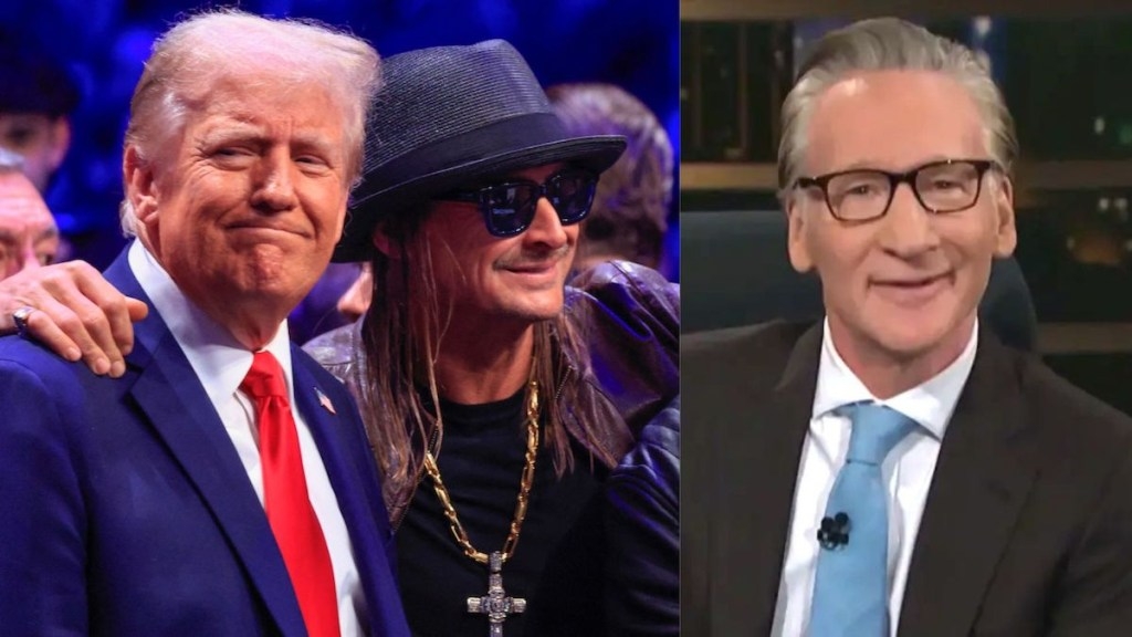 Trump Agrees to Meet With Bill Maher as a Favor to Kid Rock