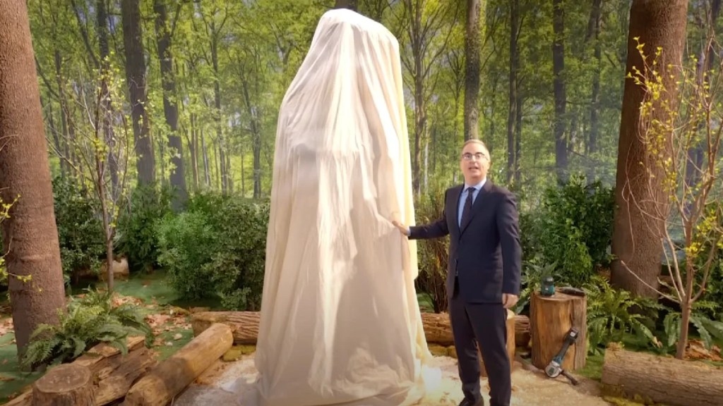 John Oliver Commissions Real Artist to Carve AI Slop Image as ‘Petty' Revenge