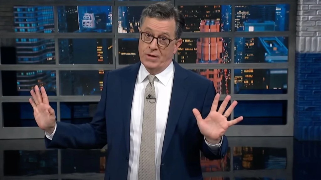 Trump's National Guard Deployment in LA Is Revenge for Never Winning an Emmy, Stephen Colbert Says