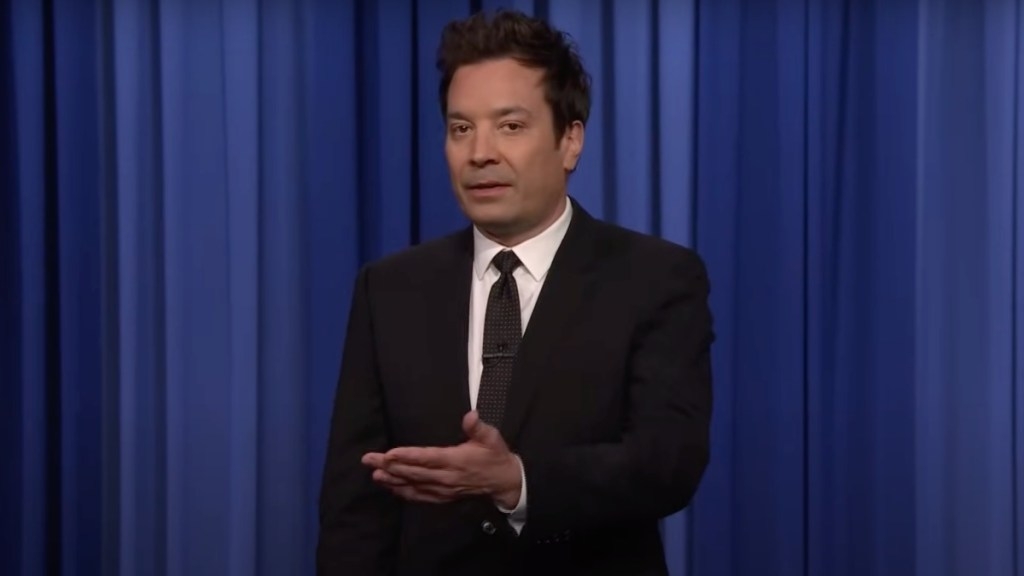 Jimmy Fallon Jokes Trump's Tariffs Went From 54% to 10% — ‘And So Did His Approval Ratings'