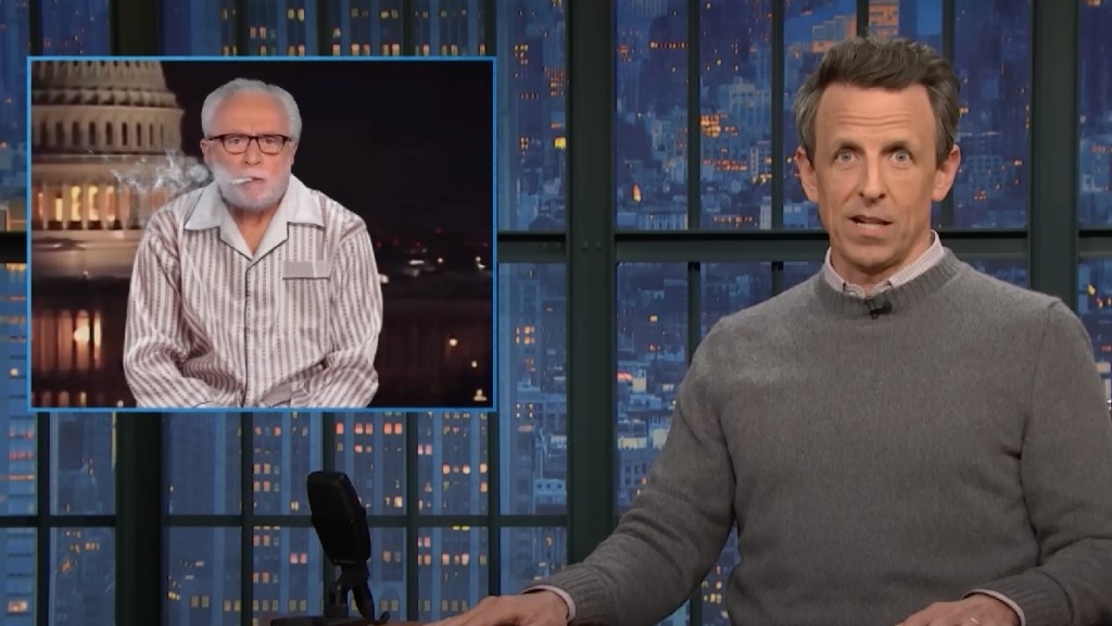 Seth Meyers Marvels at ‘Existential Crisis' Reporters Are Having Over This Trump Tariff Detail