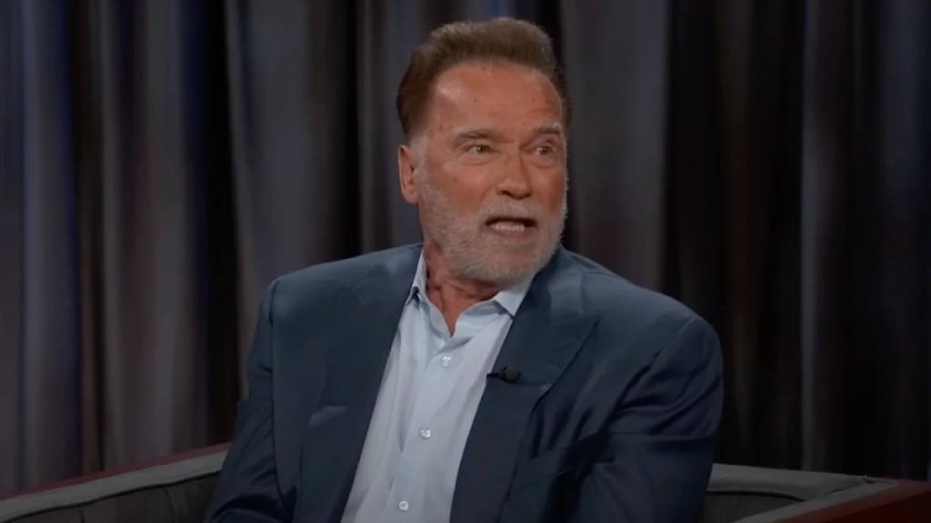 Arnold Schwarzenegger Mocks Politicians for Being Surprised Voters Are ‘Using Our Middle Finger' With Protests