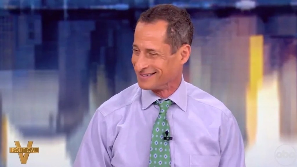 ‘The View' Hosts Bluntly Ask About – and Poke Fun at – Anthony Weiner's Sex Scandals Directly to Him