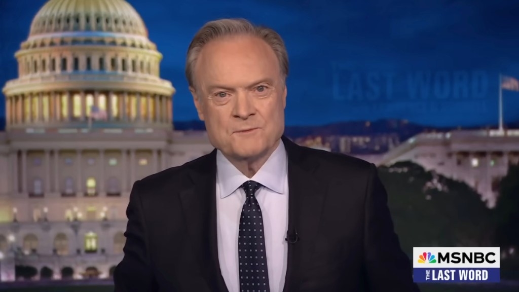 Lawrence O'Donnell Says Trump Is Unworthy of Being President After Memorial Day Message