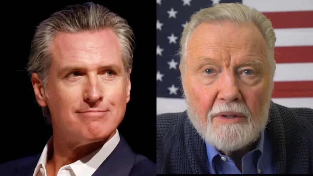 Gavin Newsom Meets Privately With Trump Ambassador Jon Voight in LA