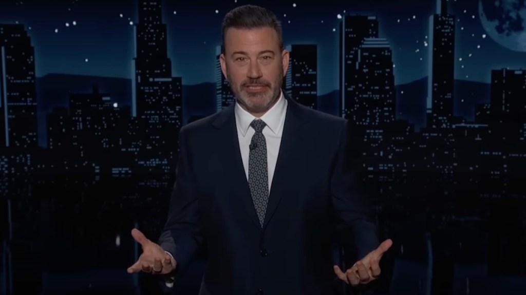 Jimmy Kimmel Laughs Over Fox Calling JD Vance ‘Cool': ‘He Even Sits Backwards in a Chair Sometimes'