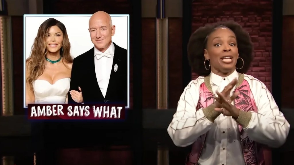 ‘Late Night's Amber Ruffin Laughs at Bezos Wedding Protests: ‘People Protested Your Wedding and You're Not Even Gay!'